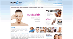 Desktop Screenshot of look-med.pl